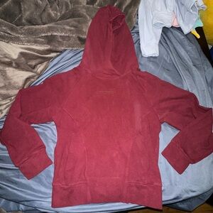 Alphalete burgundy hoodie size xs